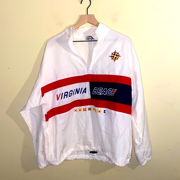 Other - VNTG 80’s Virginia Beach windbreaker M/L